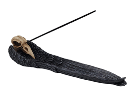 Crow Skull Incense Burner